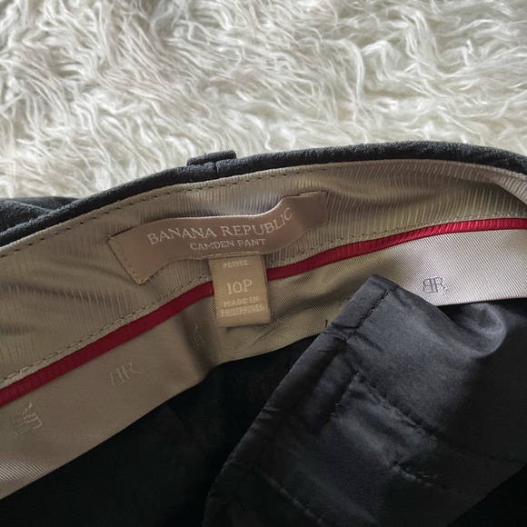 banana republic // camden fit jacquard black pants - Picture 7 of 8